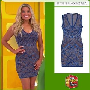 BCBG Multi Color Mini Dress